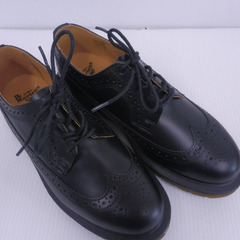 Dr.Martens ドクター・マーチン 3989 ブローグシューズ ブラック 箱付 UK-5（23.5cm相当）