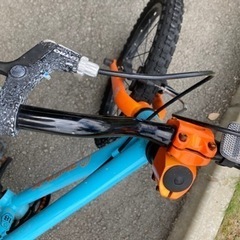 ヨツバサイクル16 キッズバイク　ラムネブルーの画像
