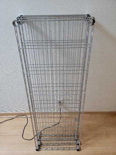 【受渡予定決定】メタルラック　スチールラック　約120センチ×45センチ棚板×4枚