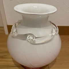 カメイガラス　花瓶　フラワーベースの画像