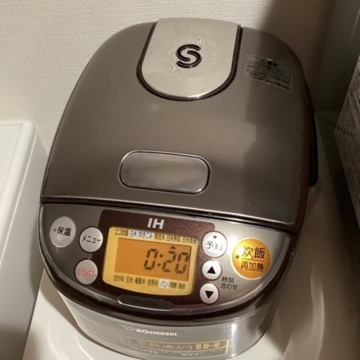 【お取引中】炊飯器　象印　3合