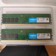 大幅値下げ！Crucial デスクトップ用増設メモリ 16GB(...