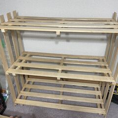 【引越SALE価格】すのこ棚①（DIY品）