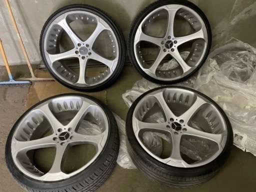市内配送料無料‼️ 22インチ アルミホイール タイヤ ナイスリサイクル札幌店