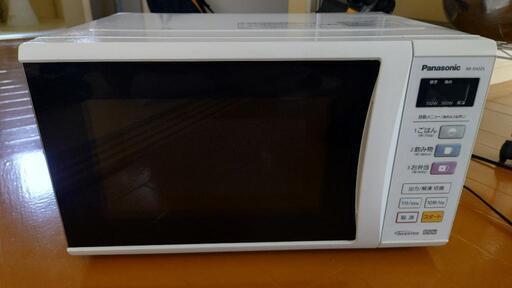 Panasonic2013製 電子レンジ 動作確認済み、掃除完了
