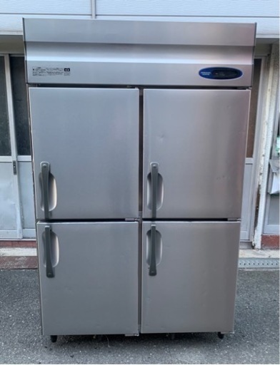 【動確済み】ホシザキ 業務用冷蔵庫 HR-120ZT 大容量 829L 単相100V 厨房機材 機器 店舗用品 縦型4枚扉 4ドア 縦型冷蔵庫 大型冷蔵庫 大阪