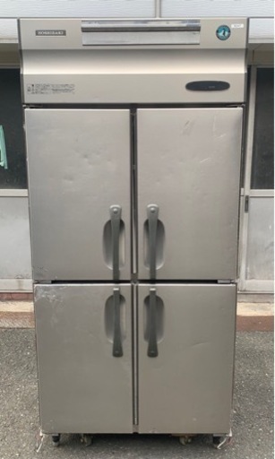 【動確済み】ホシザキ 業務用冷蔵庫 HR-90XT-ML 大容量 606L 単相100V 厨房機材 店舗用品 縦型4枚扉 4ドア 縦型冷蔵庫 大型冷蔵庫 大阪発