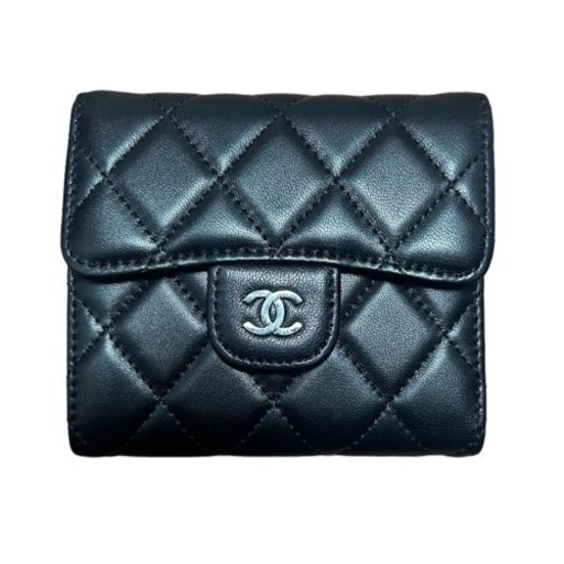 【美品】CHANEL 二つ折財布