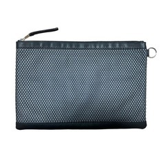 BALENCIAGAメッシュ　クラッチバッグ黒の画像