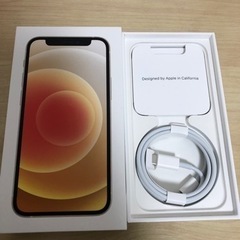 本日22時まで※iPhone12mini 256gb ホワイト simフリー AirPods pro