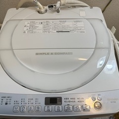 SHARP 全自動洗濯機 ES-T709-W