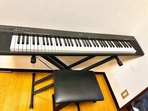 【3点セット】ヤマハ　portable Grand np-30、スタンド、チェア