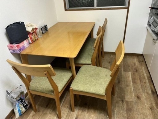 値下げました、ダイニングテーブルセット