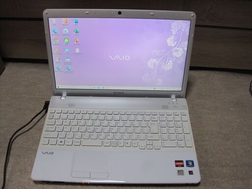 Win10 VAIO SONY VPCEE47FJ AthlonⅡ P360 メモリ4GB HDD500GB マルチドライブ office2021 無線