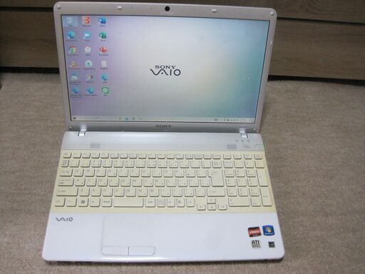 Win10 VAIO SONY VPCEE35FJ AthlonⅡ P340 メモリ4GB HDD320GB マルチドライブ office2021 無線