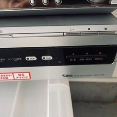 DVD &VHS プレイヤー デッキ／3台　ジャンクの画像