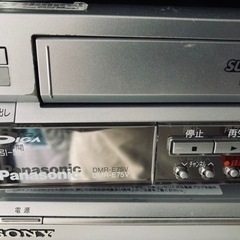 DVD &VHS プレイヤー デッキ／3台　ジャンクの画像