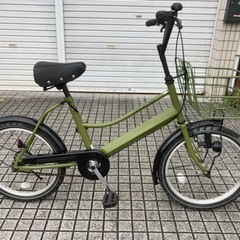 【20インチ小径車】美品❗️変速なし　サイクルベースあさひ製　若林自転車　浜大津店　SALE中❗️