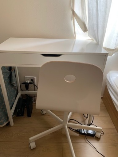 IKEA デスク　チェア　セット