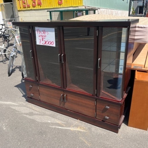 サイドボード　飾り棚　持ち帰り激安品