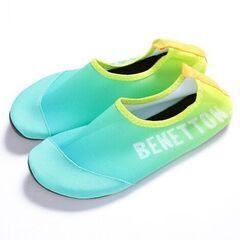 【未使用】BENETTON 滑りにくい グラデーションアクアシュ...