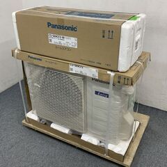 新品未開封品 Panasonic/パナソニック ルームエアコン エオリア 18畳用 200V 内部クリーン CS-569CF2-W 家電 店頭引取歓迎 R7137)