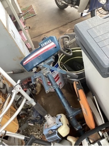 船外機2馬力　エンジン固着無し