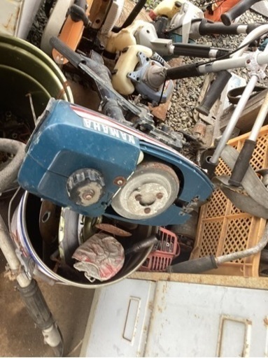 船外機2馬力　エンジン固着無し