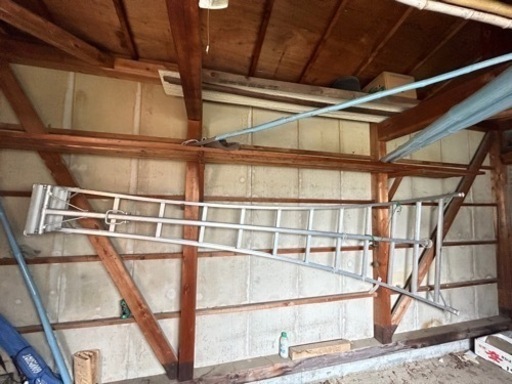 園芸用脚立　3本脚　11段　約365m