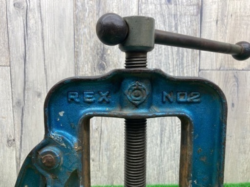 中古品 □ REX パイプバイス No.2 □ 発 □ ITXKNP81EYPU