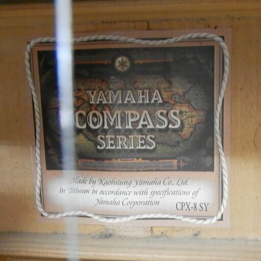 YAMAHA エレアコ アコースティックギター CPX-8 SY ヤマハ ジャンク品