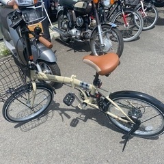 【未使用】マイパラス　MF-206 折りたたみ自転車　20インチ...