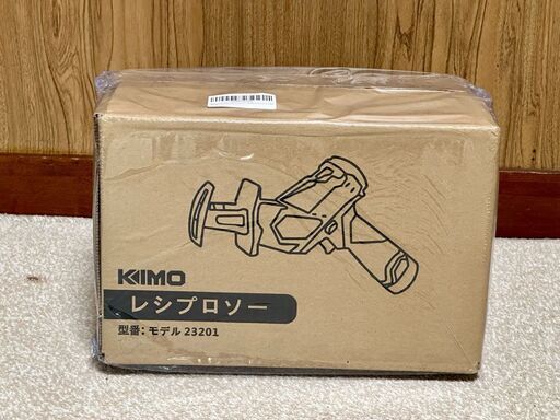 未使用未開封　QM-23201　バッテリー式電動のこぎり　KIMO 電動 のこぎり レシプロソー 充電 のこぎり