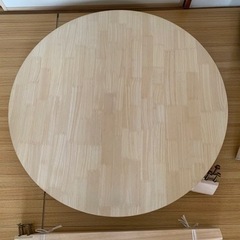 北欧系　ダイニング　丸テーブル　