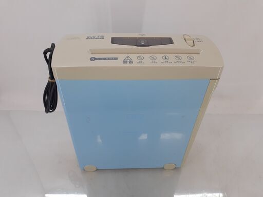 OHM オーム電機 デスクシュレッダー CD裁断タイプ ブルー　/MJ-0442 2F