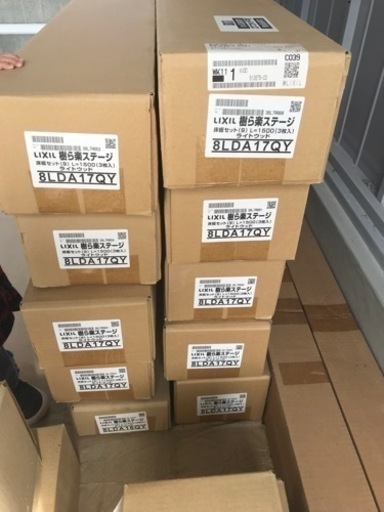 LIXIL ウッドデッキ　樹ら楽ステージ　ライトウッド