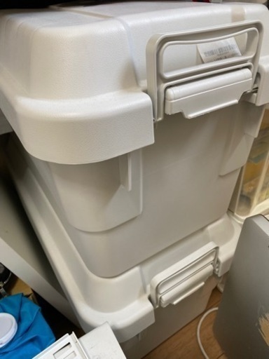 無印　頑丈収納ボックス　2点セット