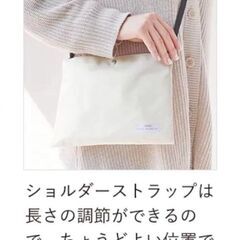 【新品】ORBIS　サコッシュの画像
