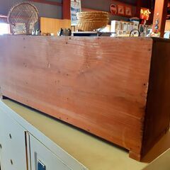 昭和レトロ 卓上 本立て ブックスタンド 木製 引き出し付き　/UJ-0521 南の画像