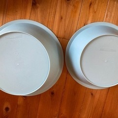 新品！洗面器　お洒落　大小セット　シンプルの画像