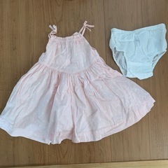 baby Gap ピンクワンピース　18-24M