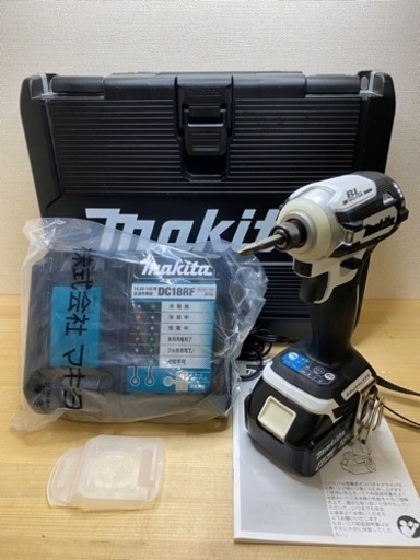 中古 マキタ TD171 18V インパクトドライバ　白　セット