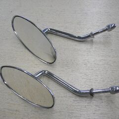 バイク部品　パーツ 　汎用　ミラー　ミニ　右　2本　中古品