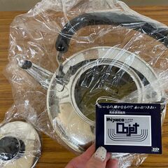 【お取引中】ステンレスやかん　2.3L 　未使用品の画像