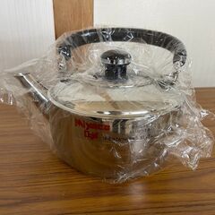 【お取引中】ステンレスやかん　2.3L 　未使用品