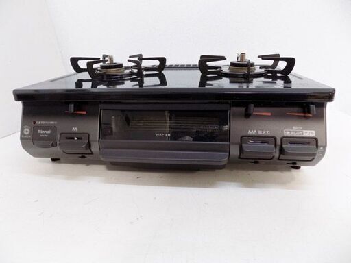 動作品◆美品 リンナイ Rinnai ◆ガスコンロ VH67BK LPガステーブル /右強火 /  2020年製/1760