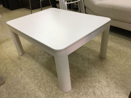 ニトリ こたつ ジュリバ BK8060 ホワイト 2020年製 幅80cm奥行60cm高さ38.5cm 良品 説明欄必読