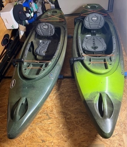 パーセプション カヤック サウンド9.5 モスカモ 2艇