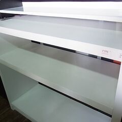 セール中につき、通常特価2,178円より30％引きの1,524円!　オープンラック　白　ディスプレイラック　木製　3段ラック　シェルフ　収納棚　テレビボードの画像