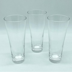 未使用■ミニグラス■ソーダライムガラス■185ml■３客あり